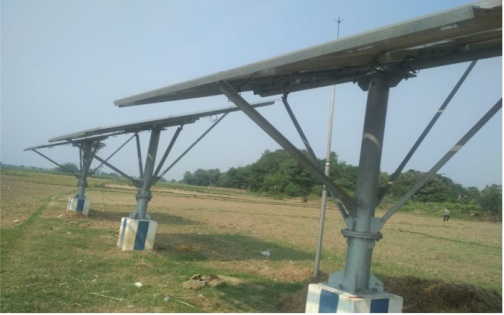 Solar pumping installation at Alipurduar